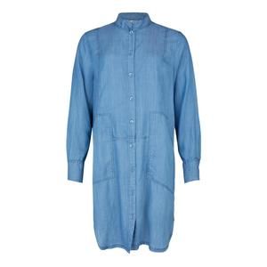 NEW NOEN women's button down dress in denim